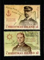 Christmas Island ASC 830-31 2019 19th Century Explores,Mint Never Hinged - Christmaseiland