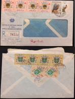 DM)1965, ANGOLA, CIRCULATED COVER, REGISTERED MAIL, WITH STAMPS SHIELD OF CITIES AND PROVINCES, QUIBAXE, WOMEN OF ANGOLA - Angola