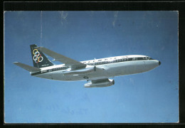 AK Flugzeug Boeing 737-200 Der Olympic Airways In Der Luft  - 1946-....: Era Moderna