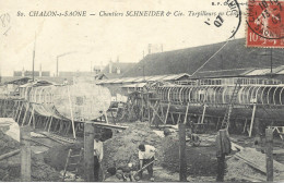 Ref ( 19188  )   Chalon Sur Saone - Chantiers Chneider - Chalon Sur Saone