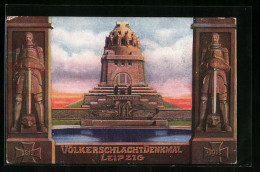 AK Leipzig, Zur Weihe Des Völkerschlachtdenkmals Am 18. Oktober 1913  - Monumenten