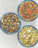 LOT 3 SOUS BOCKS LEFFE   SERIE LIMITEE - Beer Mats