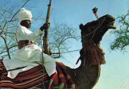 CPSM Tchad-Parade Militaire-Beau Timbre     L2794 - Chad