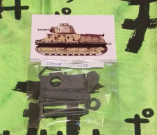 Kit Maqueta Para Montar Y Pintar - Vehículo Militar . Somua S35 - 1/72. - Veicoli Militari