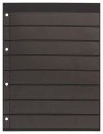 Kobra Einsteckblätter Schwarz E28 Mit 8 Streifen (10er Pack) Neu ( - Altri & Non Classificati
