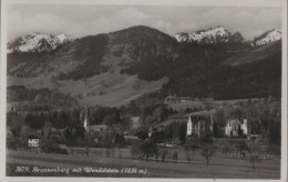 41644 - Brannenburg - Mit Wendelstein - Ca. 1955 - Rosenheim