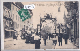 BELFORT- CONCOURS MUSICAL DU 15 ET 16 AOUT 1908- ARC DE TRIOMPHE DU FAUBOURG DES VOSGES - Belfort - Ciudad