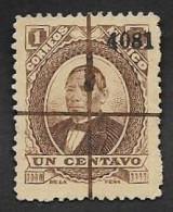 SE)1879 MEXICO BENITO JUAREZ 1C SCT 123, USED - Mexiko