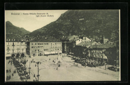AK Bolzano, Piazza Vittorio Emanuele, Tramway  - Tramways