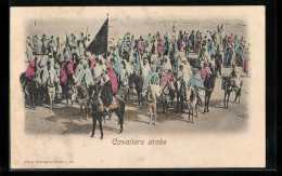 AK Cavaliers Arabe, Arabische Soldaten Zu Pferde  - Ohne Zuordnung