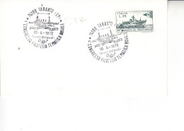 ITALIA   1972 - Annullo Speciale "Congresso  Tematica Navale" - Taranto - Other & Unclassified