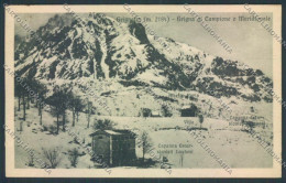 Lecco Grigna Rifugio Nevicata Cartolina LQ5024 - Lecco