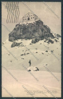 Lecco Valsassina Rifugio Nevicata Sci Cartolina LQ5061 - Lecco