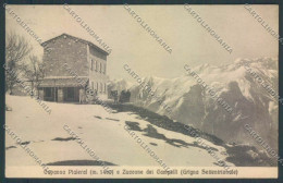 Lecco Campelli Rifugio CAI Nevicata Cartolina LQ5108 - Lecco