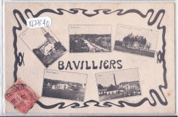 BAVILLIERS- RARE CARTE MULTI-VUES - Other & Unclassified