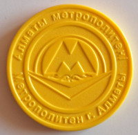 2024..KAZAKHSTAN....TOKEN..ALMATY METRO - Other & Unclassified