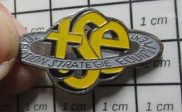 1920 Pin's Pins : BEAU ET RARE / MARQUES / PLANETE A ANNEAU TSE TELEVISION STRATEGIE EQUIPEMENT - Trademarks