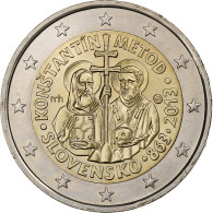 Slovaquie, 2 Euro, Cyrille, Methode, 2013, Kremnica, SPL, Bimétallique, KM:128 - Slovakia