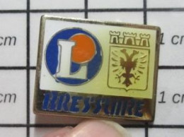 1920 Pin's Pins / Beau Et Rare / MARQUES / MAGASIN LECLERC BRESSUIRE - Markennamen