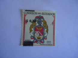 ECUADOR  MLN  STAMPS OVERPRINT  ARMS - Equateur