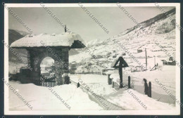 Brescia Ponte Di Legno Nevicata Foto Cartolina LQ6136 - Brescia