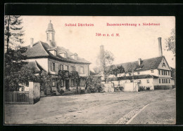AK Dürrheim, Beamtenwohnung U. Siedehaus  - Bad Dürrheim