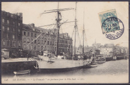 Carte Postale CP Le Havre - "Le Français" (de Charcot) En Partance Pour Le Pôle Sud // Tad608 - Cartas & Documentos