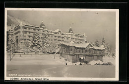AK Adelboden, Grand Hotel Im Schnee  - Adelboden