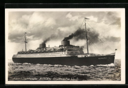 AK Passagierschiff Europa Auf Hoher See  - Steamers
