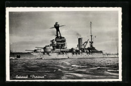 CPA Cuirasse Provence, Französisches Kriegsschiff  - Krieg