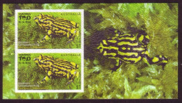 Australia IMPERF S/S Printed With Flocking (200 Exist) - Frog - Unusual - Read Description - Nuevos