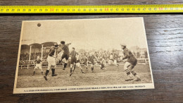 1931 MDS Football U. S. SUISSE-CLUB FRANÇAIS (8-3), A SAINT-MANDÉ LOGEZ SÉCHEHAYE - Sammlungen