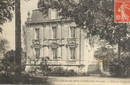 3-33434 01 01 - ST LOUIS DE MONTFERRAND - CHÂTEAU GUIGNARD - Blanquefort