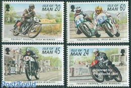 Isle Of Man 1996 Tourist Trophy 4v, Mint NH, Sport - Transport - Various - Sport (other And Mixed) - Motorcycles - Joi.. - Moto