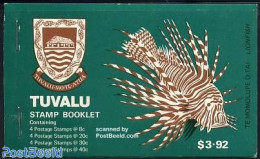 Tuvalu 1979 Marine Life $3.92 Booklet, Mint NH, Nature - Fish - Stamp Booklets - Peces