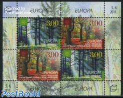 Bosnia Herzegovina - Croatic Adm. 2011 Europa M/s (with 2 Sets), Mint NH, History - Nature - Europa (cept) - Trees & F.. - Rotary, Lions Club