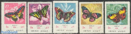 Iran/Persia 1974 Butterflies 5v (always Brownish Gum), Mint NH, Nature - Butterflies - Irán