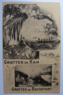 BELGIQUE - NAMUR - ROCHEFORT - HAN-sur-LESSE - Les Grottes - Vues - 1923 - Rochefort