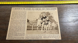 1931 MDS PRIX JEAN-BOUIN KUSOCINSKI BIGAY SERA MARTIN MOREL - Sammlungen