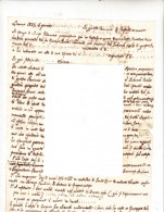 MANOSCRITTI  Dal 1810 Al 1870 (40 Oggetti Differenti) - Manuscripten