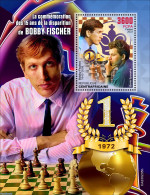 Central Africa 2023 Bobby Fischer, Mint NH, Sport - Chess - Echecs