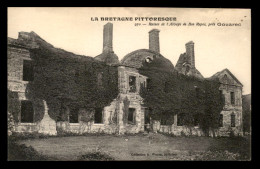 22 - ENVIRONS DE GOUAREC- RUINES DE L'ABBAYE DE BON-REPOS - Gouarec