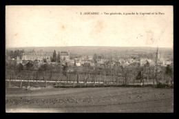 22 - GOUAREC- VUE GENERALE - LE COUVENT ET LE PARC - Gouarec