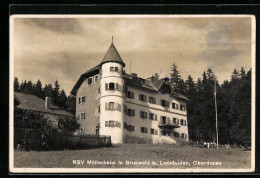 AK Leonfelden, NSV Mütterheim Schloss Brunnwald  - Autres & Non Classés