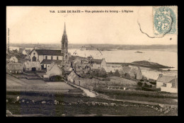 29 - ILE DE BATZ - VUE GENERALE DU BOURG - L'EGLISE - Ile-de-Batz