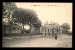 35 - DOL - LA GARE DE CHEMIN DE FER - Dol De Bretagne