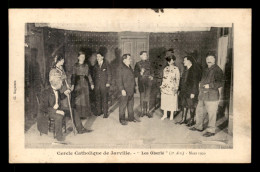 54 - JARVILLE - LE CERCLE CATHOLIQUE  - REPRESENTATION THEATRALE LES OBERLE MARS 1920 - Other & Unclassified