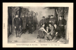 54 - JARVILLE - LE CERCLE CATHOLIQUE  - REPRESENTATION THEATRALE LES OBERLE MARS 1920 - Other & Unclassified
