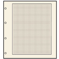 Safe Compact A4-Blankoblatt Nr. 491 Chamois Mit Lochung Und Netz, 10er Pack Neu ( - Blank Pages