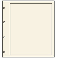 Safe Compact A4-Blankoblatt Nr. 504 Weiß Mit Lochung Und Rand, 10er Pack Neu ( - Blank Pages